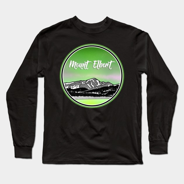 Mount Elbret Long Sleeve T-Shirt by mailboxdisco